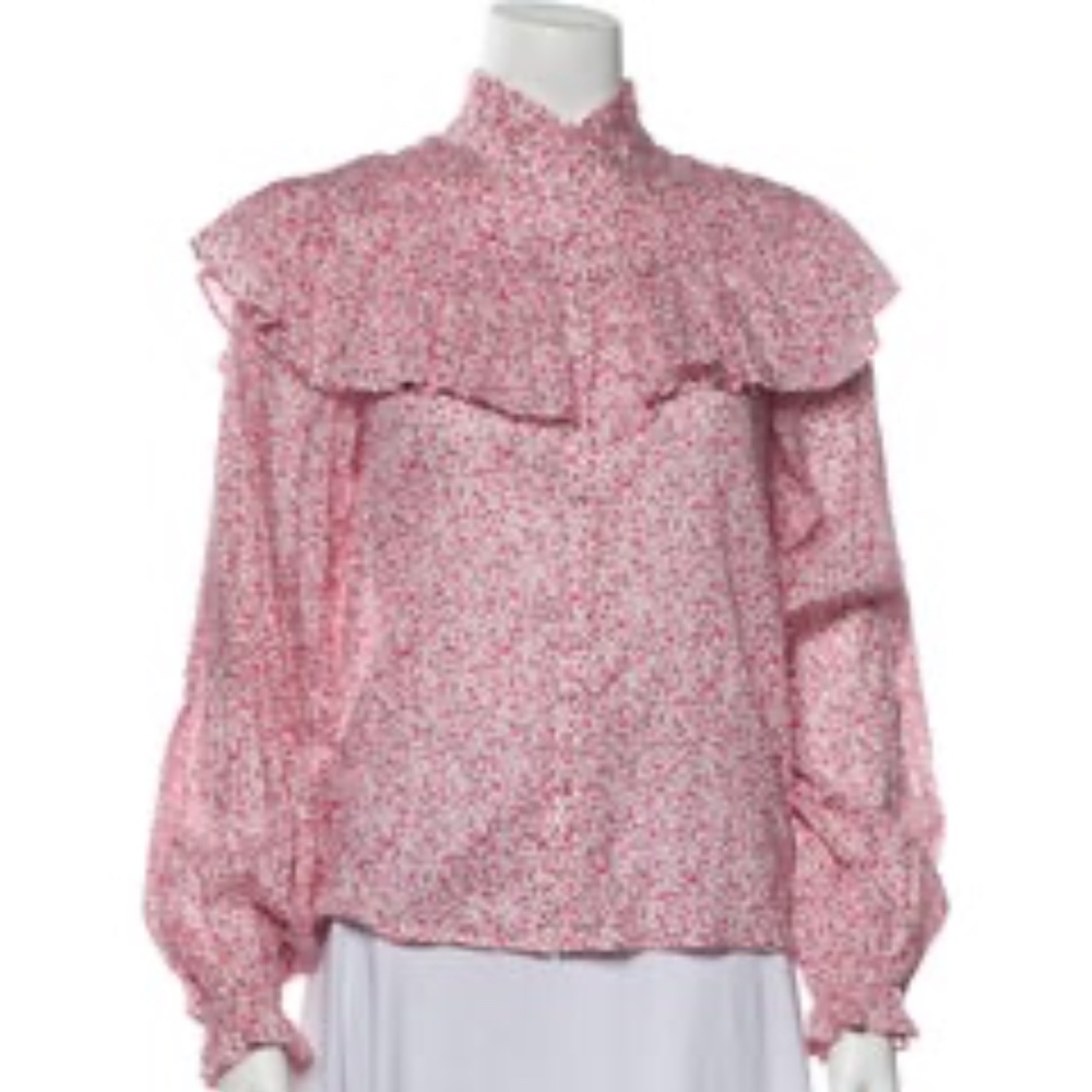 LoveShackFancy blouse size XS